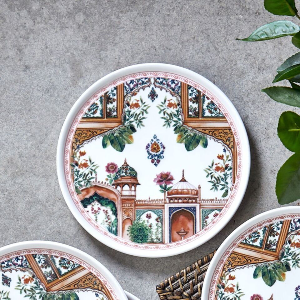 Fecra Nakkaş 6 Parça Pasta Tabağı Seti