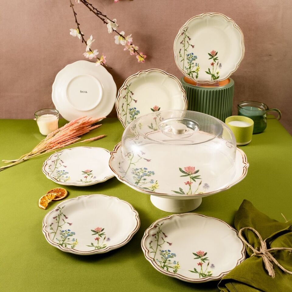 Fecra Doğa 8 Parça Sunum Seti