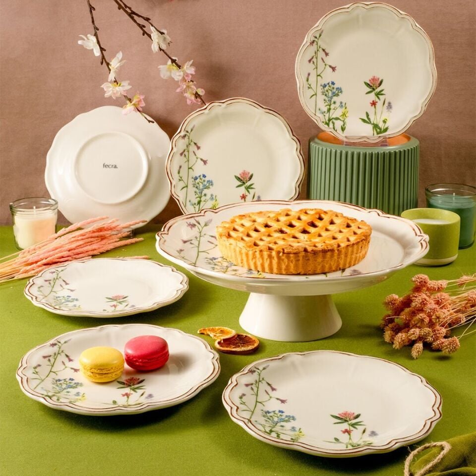 Fecra Doğa 8 Parça Sunum Seti