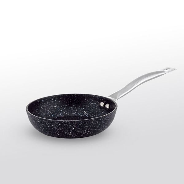 Fecra Starry 4 Parça Mini Granit Tencere Seti Metal Kulplu