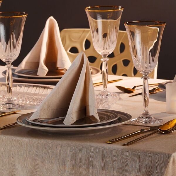 Fecra Dora 6'lı Keten Peçete 30*30 cm