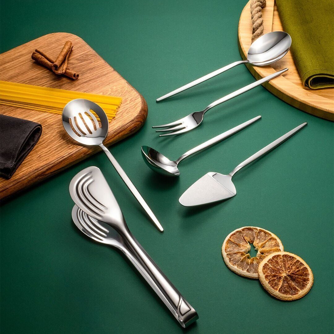 Fecra Luxe Gold 6 Parça Servis Set | Şimdi Keşfet ve En Uygun