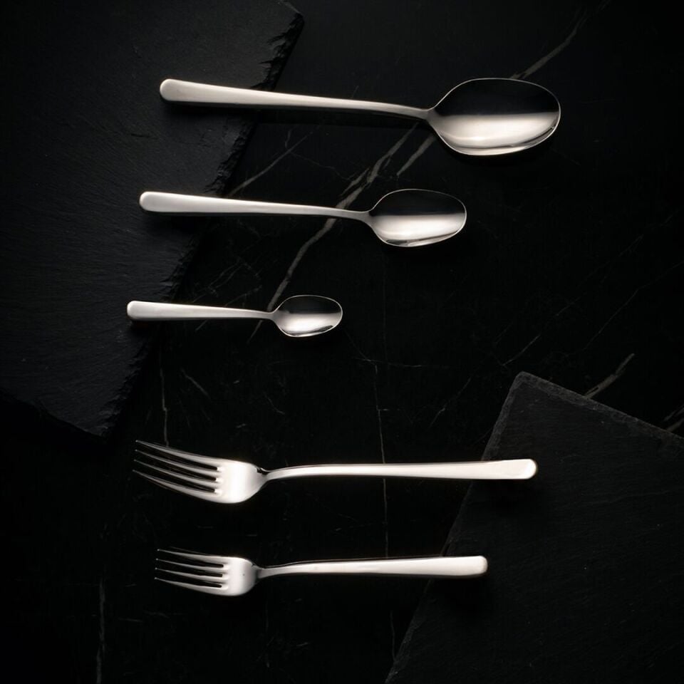 Fecra Royal 60 Parça Sade Çatal Kaşık Bıçak Takımı