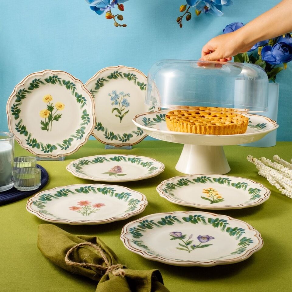 Fecra Mirel 8 Parça Sunum Seti