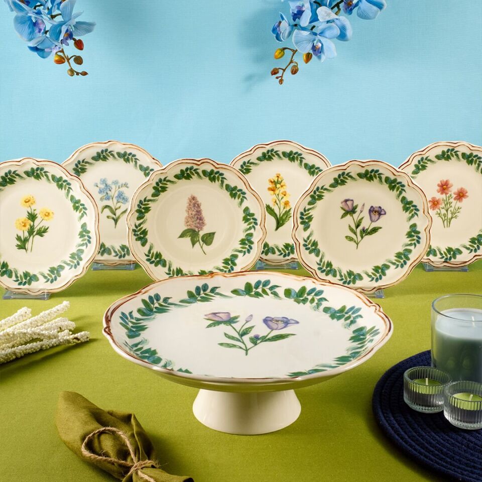 Fecra Mirel 8 Parça Sunum Seti