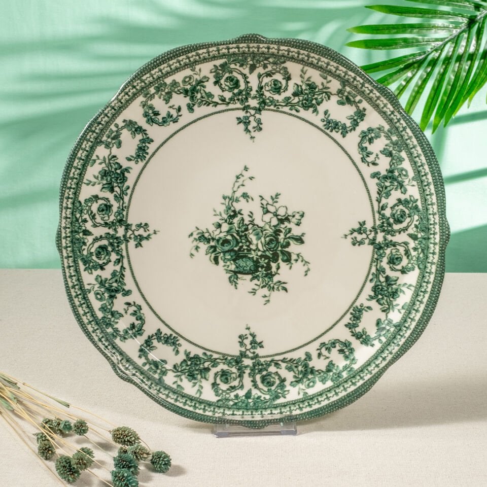 Fecra Majestic Green 14 Parça Kahvaltı Takımı