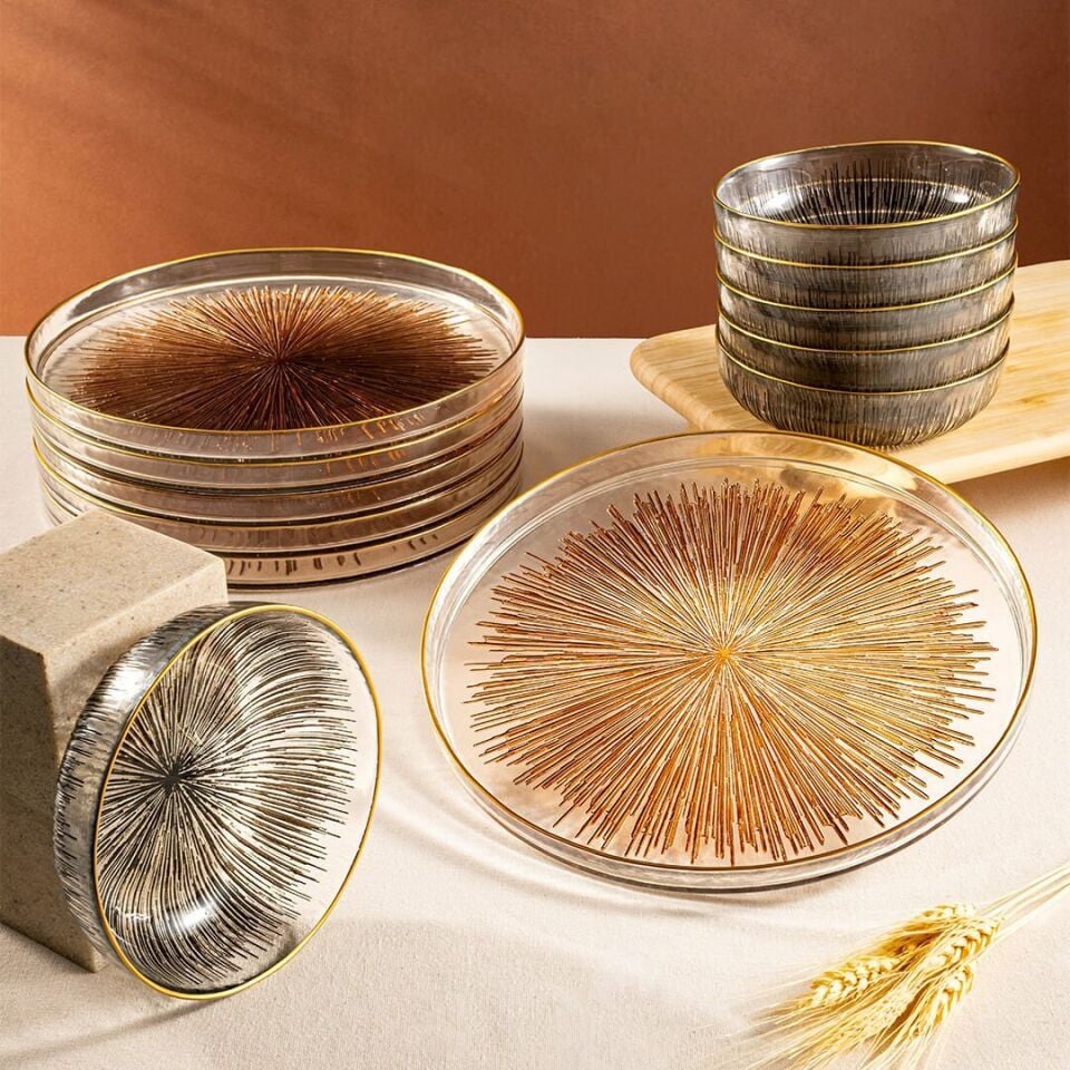 Fecra Mystic 12 Parça Servis ve Sunum Seti