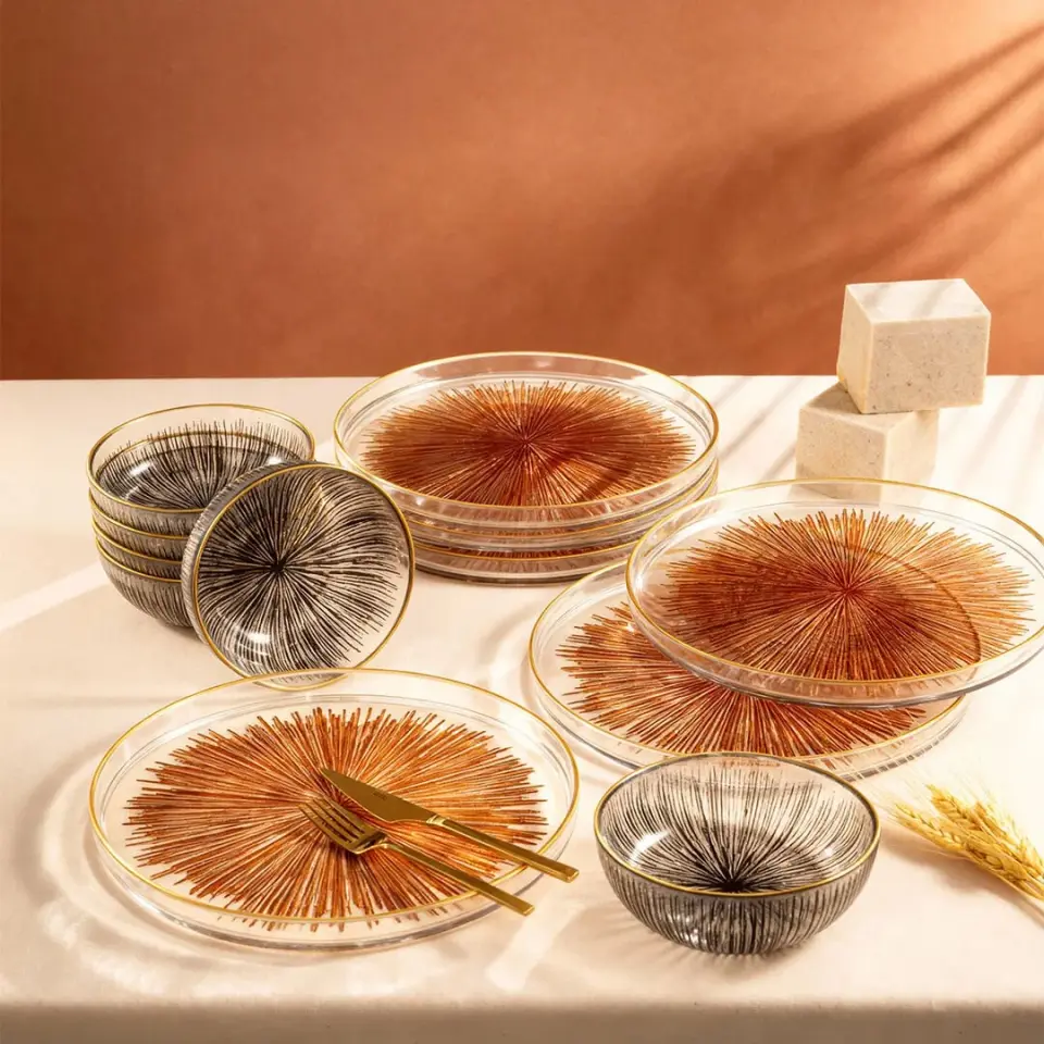 Fecra Mystic 12 Parça Servis ve Sunum Seti