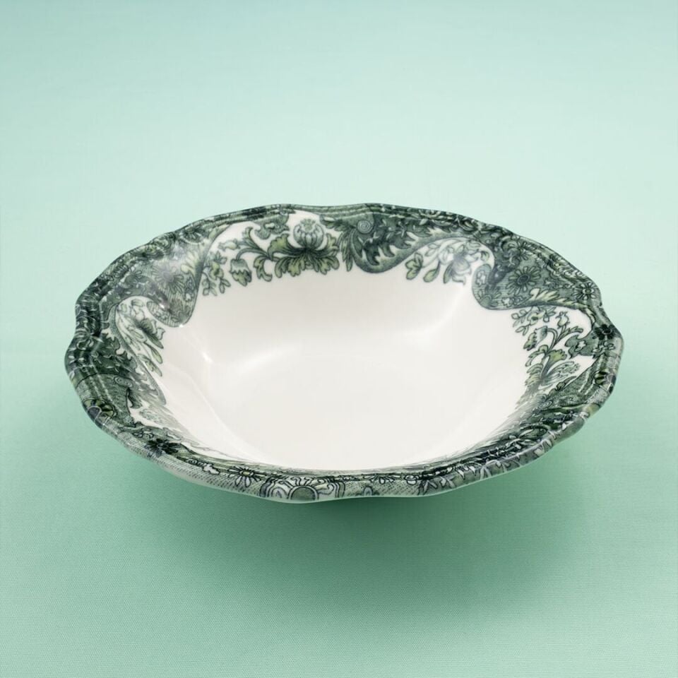 Fecra Vintage Emerald Bowl Kase 25 Cm